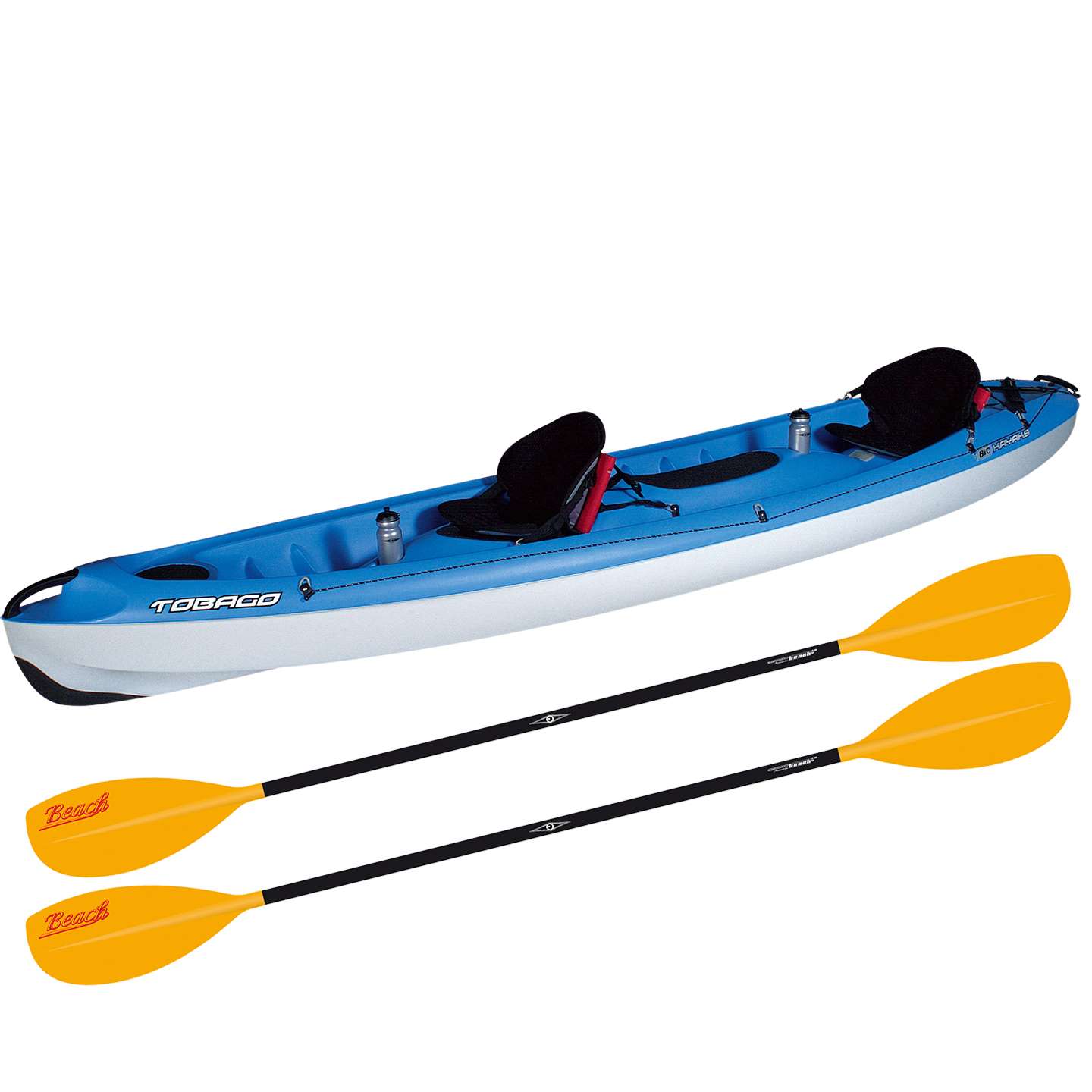 pagaies kayak canoe et sup : Select Wild fibre bleu manche droit ajustable pagaie  kayak riviere